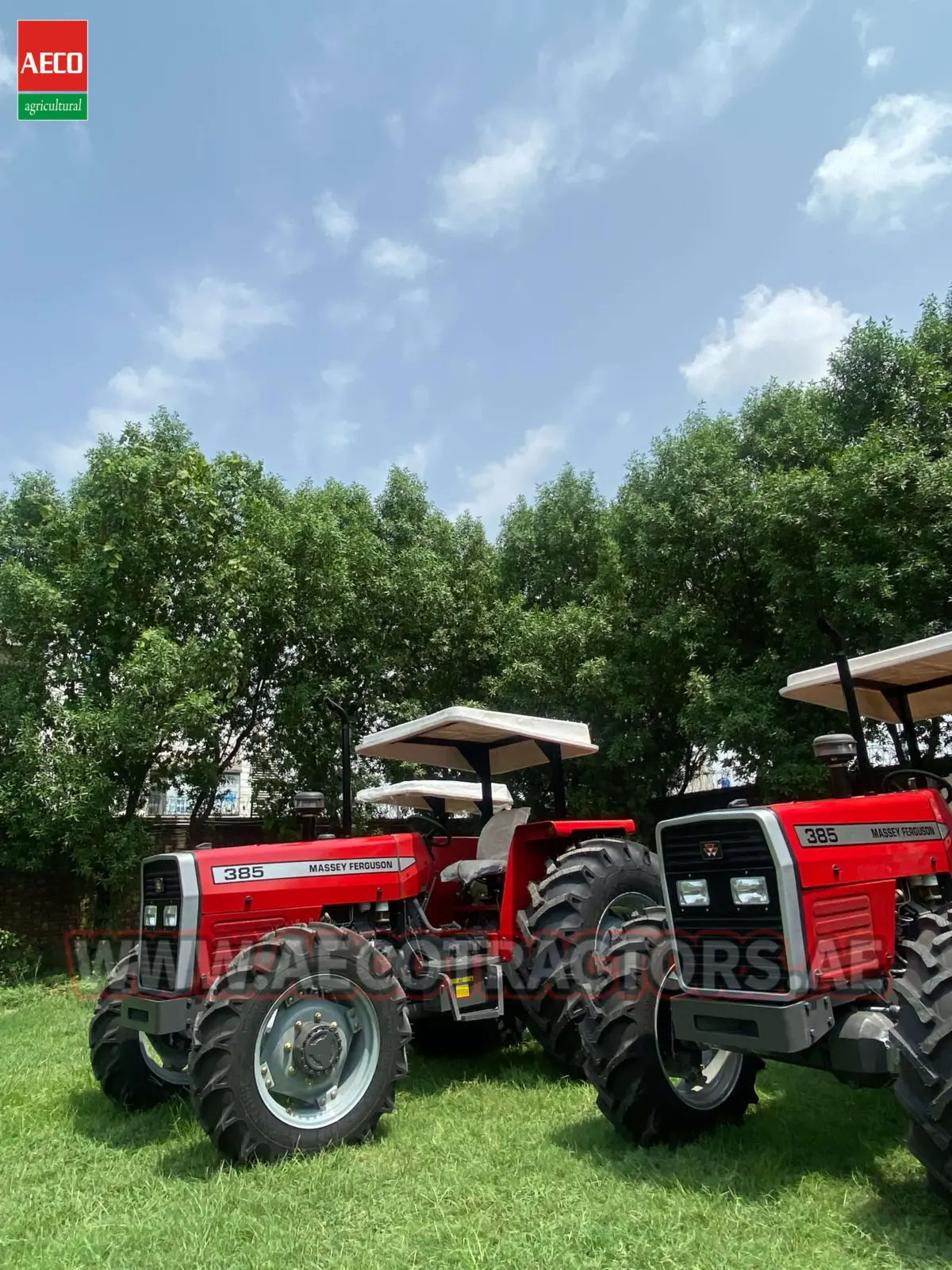 Massey Ferguson 385 4WD tractor - the perfect farming companion