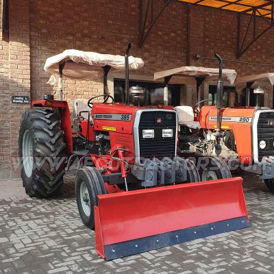 FRONT BLADE WITH MASSEY FERGUSON TRACTOR FOR SALE