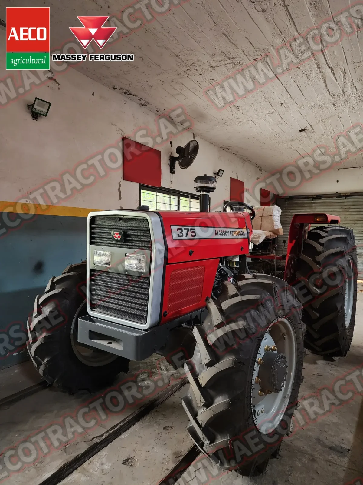 Mf 375 4wd tractor