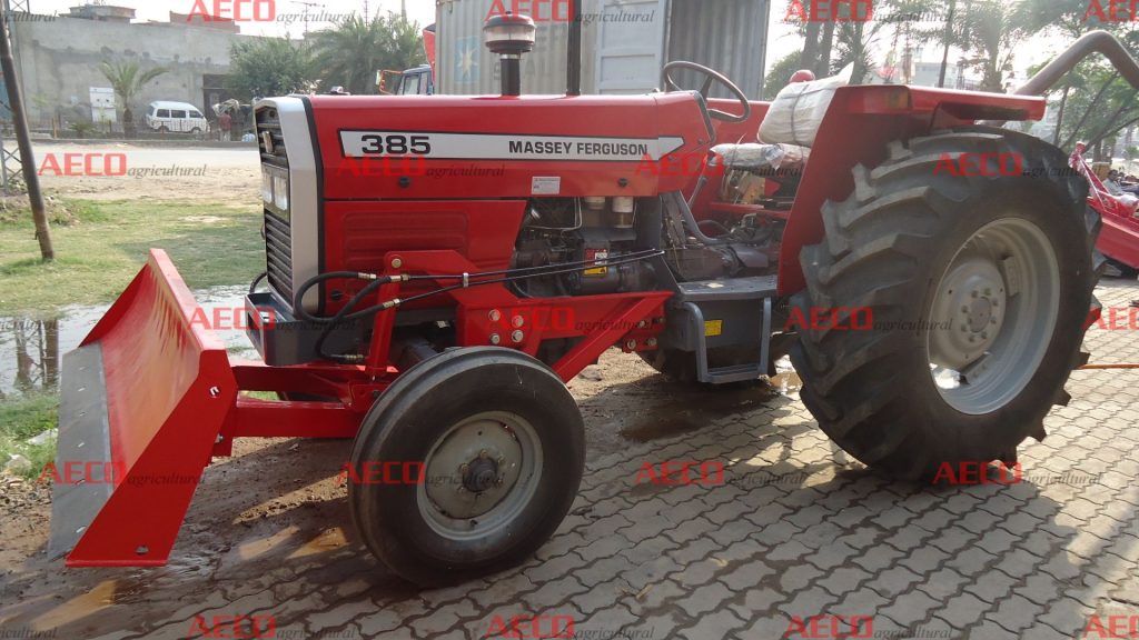 MF 385 2WD Tractor with Front Blade in Tanzania