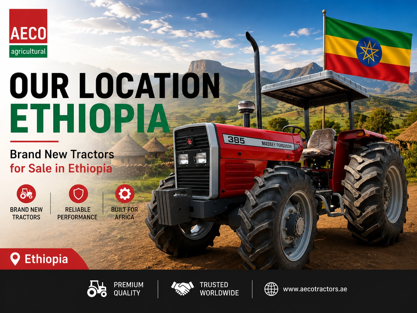 Brand new tractors for sale in ethiopia