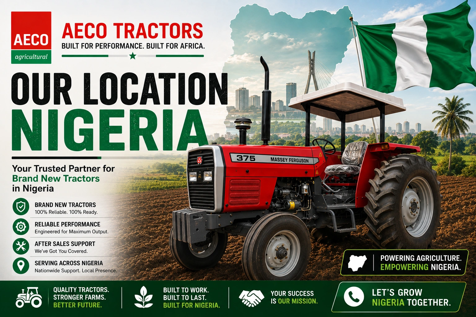 Massey ferguson tractors for sale in nigeria
