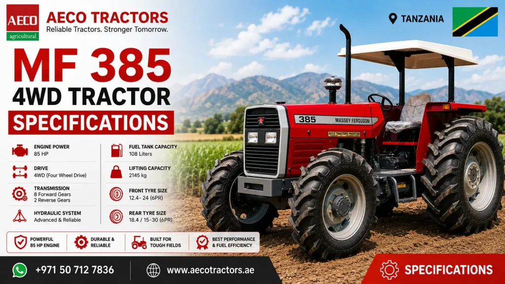 Massey ferguson 385 tractor specifications in tanzania