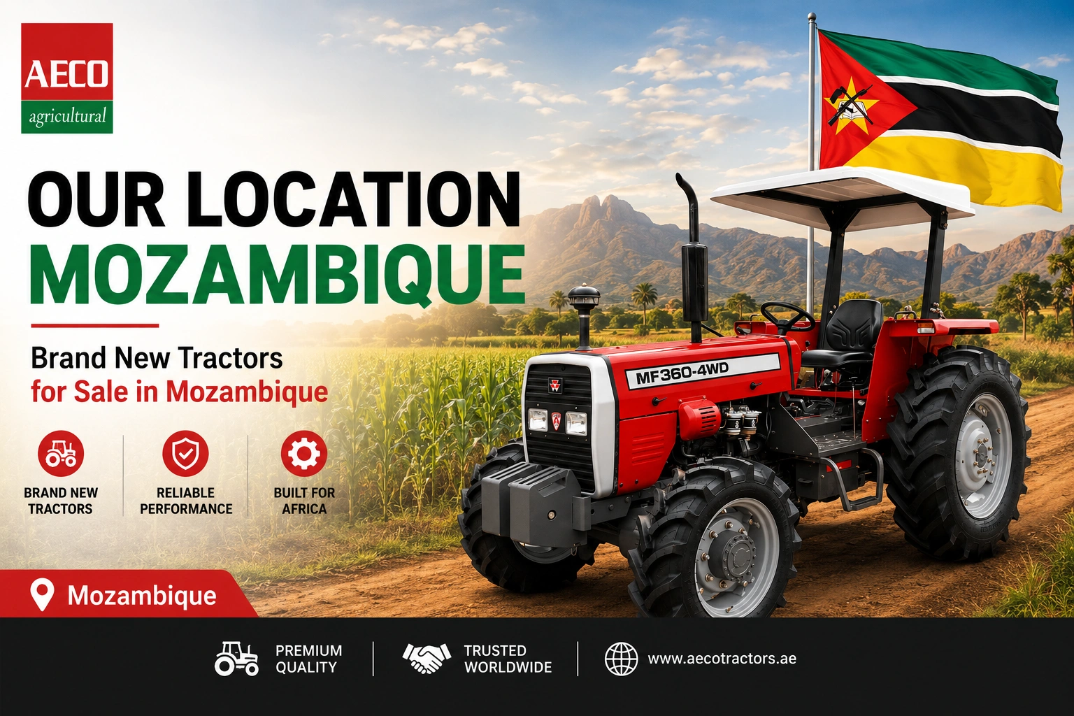 Tractors for sale in mozambique