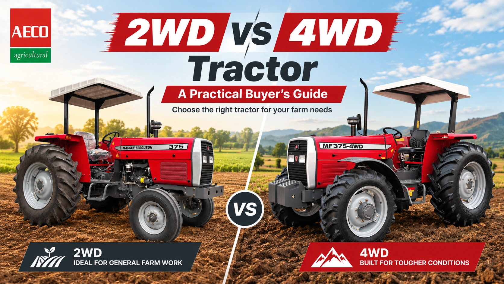 2WD vs 4WD Tractor: A Practical Buyer's Guide