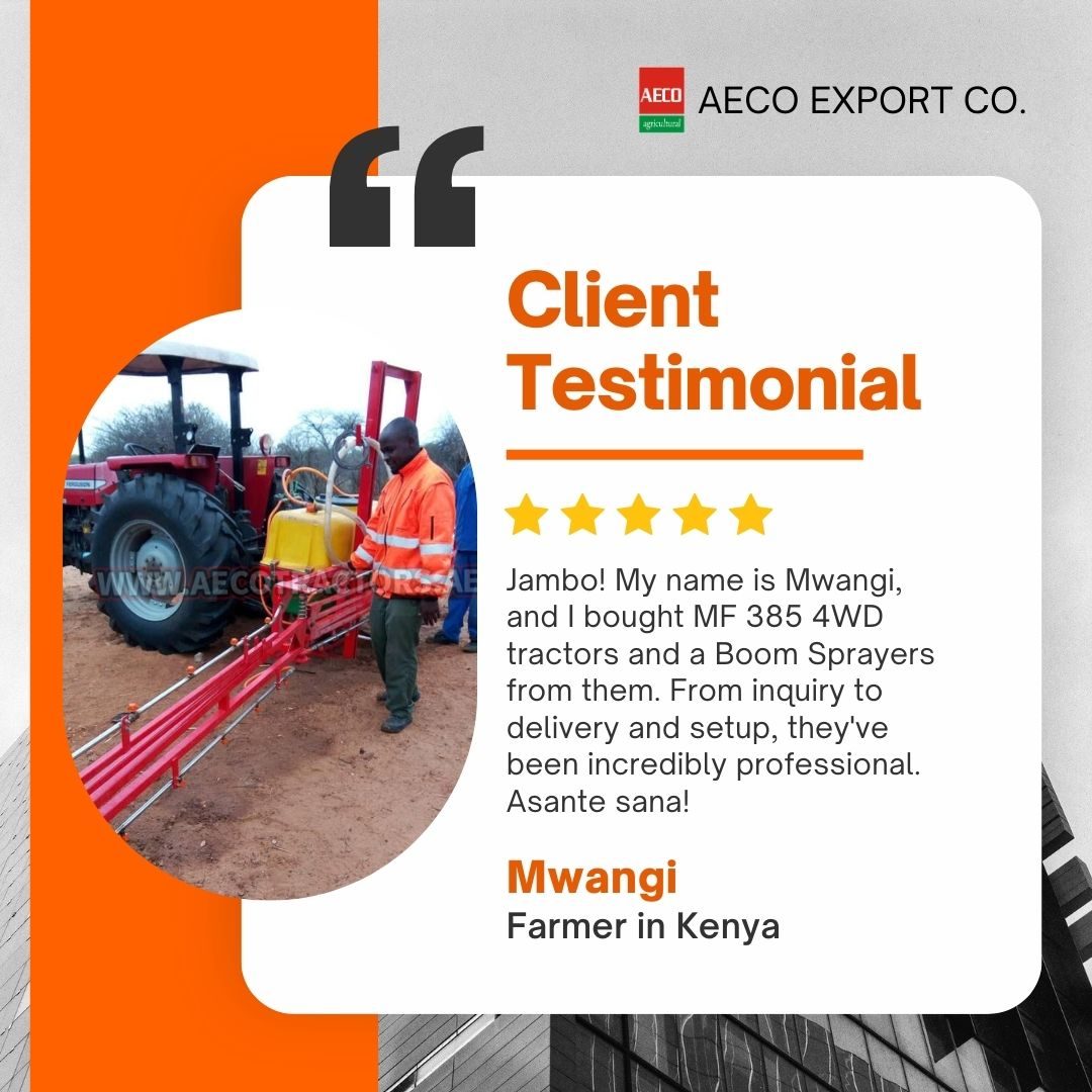 Aeco Export Company Testimonial from Kenya